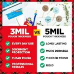 Thermal Laminator, Extra Wide 13 Inch Input, Ideal for Teachers, Small Offices, or Home (TL1302Z) - Image 3