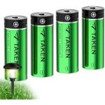 Taken 18500 Rechargeable Li-ion Battery with Charger - Image 3