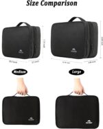 MATEIN Electronics Organizer Travel Case, Water Resistant Cable Organizer Bag - Image 2