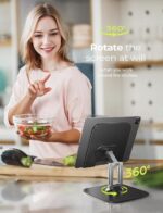 for iPad Stand Holder Adjustable Tablet Stand for Desk - Image 2