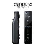 Nintendo Wii Console, Black Premium Bundle (Renewed) - Image 2