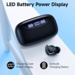 Bluetooth Headphones Wireless Earbuds 120H Playtime Ear Buds - Image 2