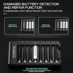POWEROWL 8 Bay AA AAA Battery Charger - Image 2
