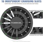 POWEROWL 16 Bay AA AAA Battery Charger - Image 3