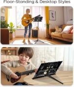 K KASONIC Music Stand, 2 in 1 Dual - Image 2