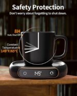 Coffee Mug Warmer, Cup Warmer for Desk with Auto Shut Off - Image 2