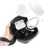 Soft Fabric Carrying Case Pouch for Mouse Charger Hard Drive Power Adapter Convenient Bag - Image 3