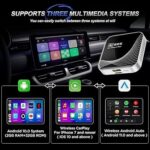 3-in-1 Wireless CarPlay Adapter & Android Auto Wireless Adapter - Image 3