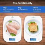 Stainless Steel Digital Kitchen Food Scale for Perfect Baking - Image 3