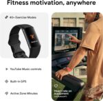Fitbit Charge 6 Fitness Tracker with Google apps, Heart Rate on Exercise Equipment, - Image 2