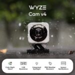 WYZE Cam v4, 2K HD Wi-Fi Smart Home Security Camera - Image 3