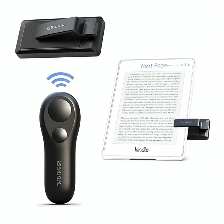 Untitled-design-2024-08-10T153556.582-1.png SK SYUKUYU RF Remote Control Page Turner for Kindle Reading Ipad Surface Comics - Image 1