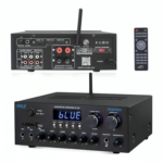 Pyle Bluetooth HD Home Audio Amplifier Receiver Stereo 300W Dual Channel Sound Audio System