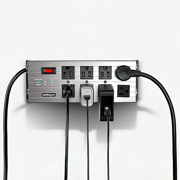 Untitled-design-2024-08-11T041717.263-1.png StarTech.com 8-Outlet Industrial Power Strip 125V/15A, EMI/RFI Isolation - Image 1