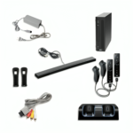 Nintendo Wii Console, Black Premium Bundle (Renewed)