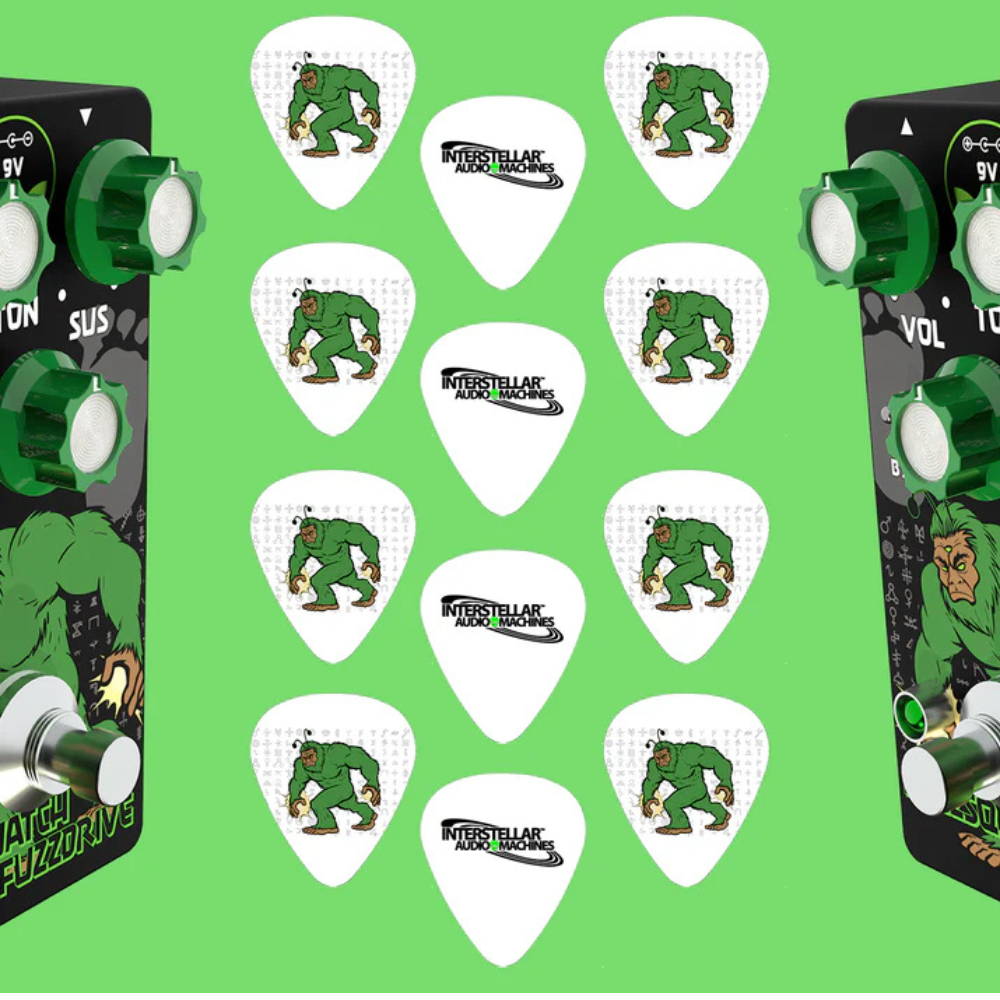 Untitled-design-2024-12-06T155649.200.png Guitar Picks Fuzzsquatch - Standard Medium - Image 1