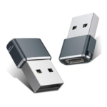 USB to USB C Adapter for iPhone 16 Charger 2Pack