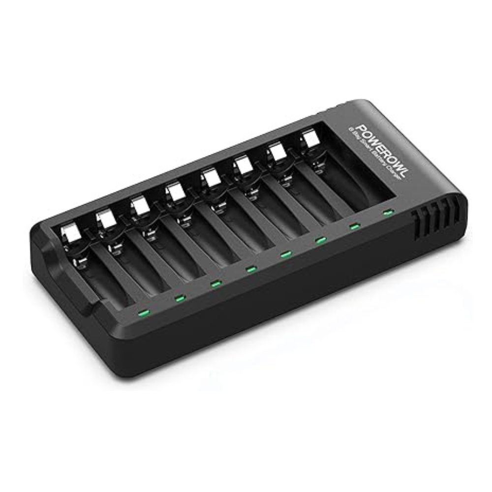 Untitled-design-2025-03-10T160328.568.png POWEROWL 8 Bay AA AAA Battery Charger - Image 1