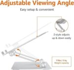 Amazon Basics - Laptop Stand for Desk, Portable and Adjustable Laptop Riser - Image 3