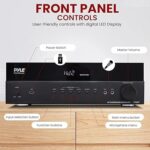 Pyle 5.2 Channel Hi-Fi Home Theater Receiver - 1000W MAX Wireless BT Surround Sound Stereo Amplifier System - Image 3