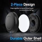 2 Pack Airtag Holder 3M Adhesive Sticker for Apple Airtag Case Hidden GPS - Image 3