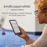 Amazon Kindle Paperwhite Signature Edition (32 GB) – With auto-adjusting front light, wireless charging - Image 2